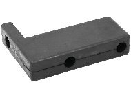 Отбойник (буфер) резиновый 180х130х40х70 мм (угловой) (1983)